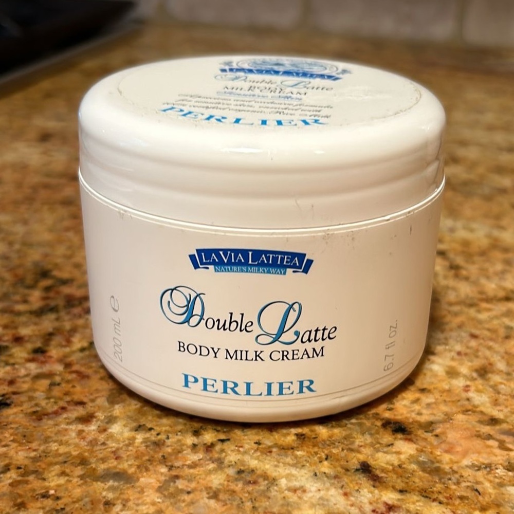 PERLIER DOUBLE LATTE BODY MILK CREAM NWT
